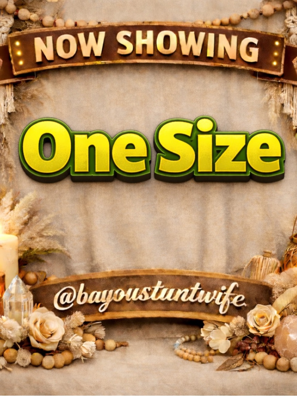 💯Size One Size